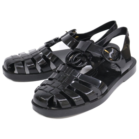 Gucci GG Marmont Rubber Gurkha Sandals