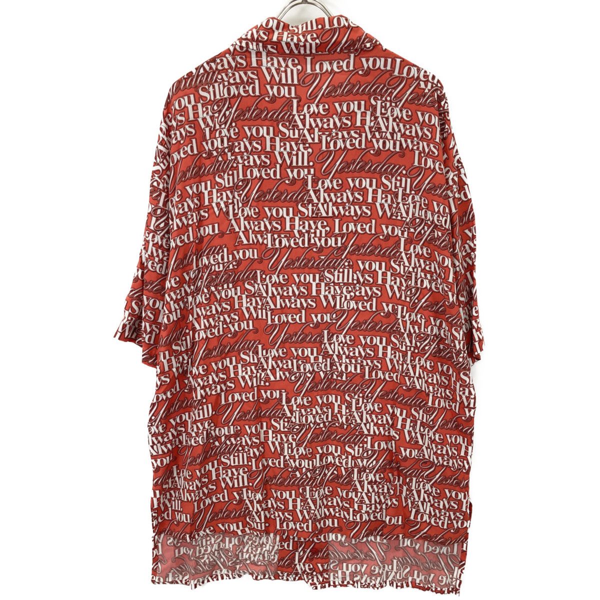 Balenciaga Red Love Short Sleeves Shirt 36 — view 2