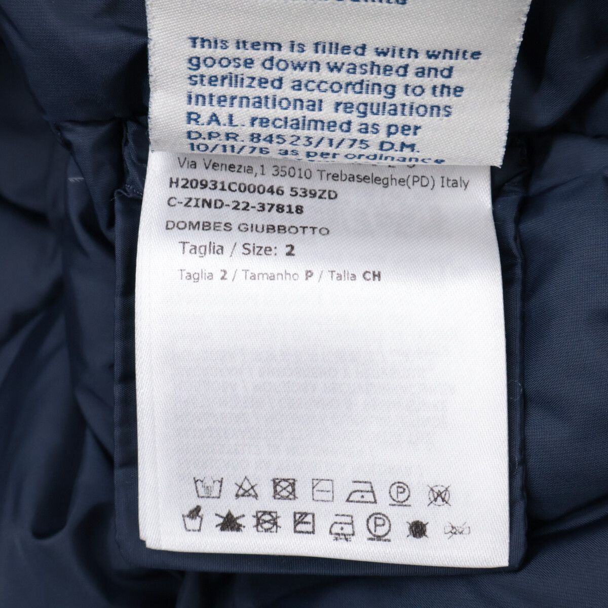 Moncler Dombes Long Down Jacket — view 7