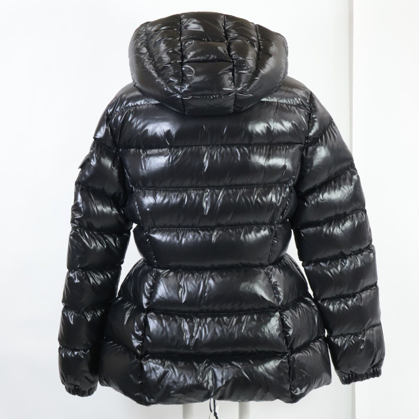 Moncler Like Barante Nylon Hooded Down Hoodie — view 2