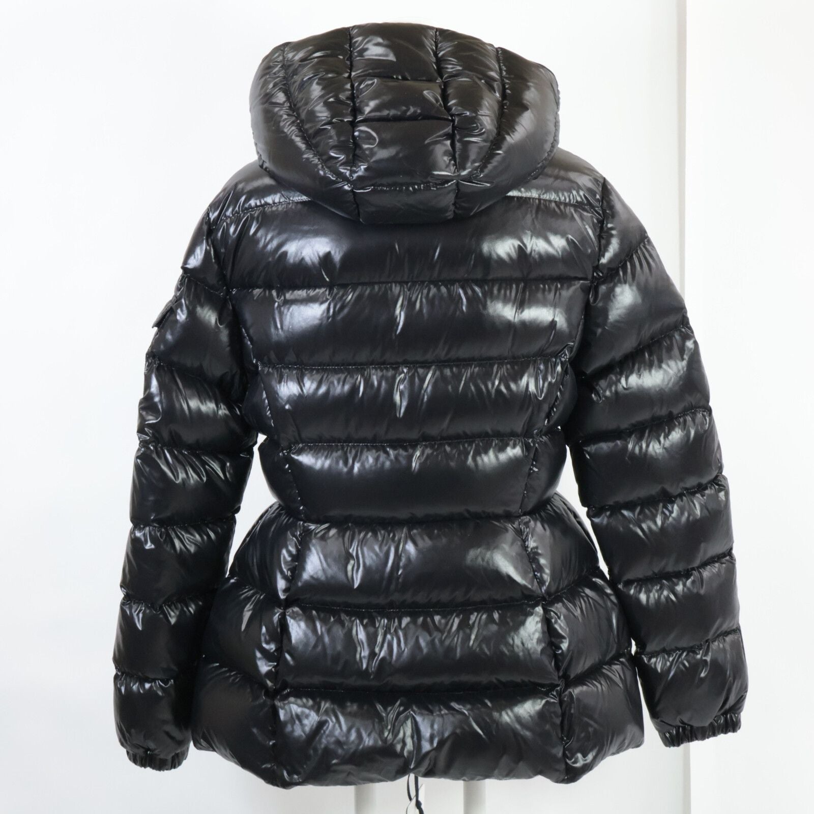 Moncler Like Barante Nylon Hooded Down Hoodie — view 2