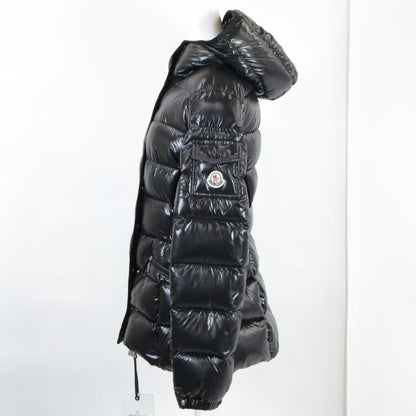 Moncler Like Barante Nylon Hooded Down Hoodie — view 3