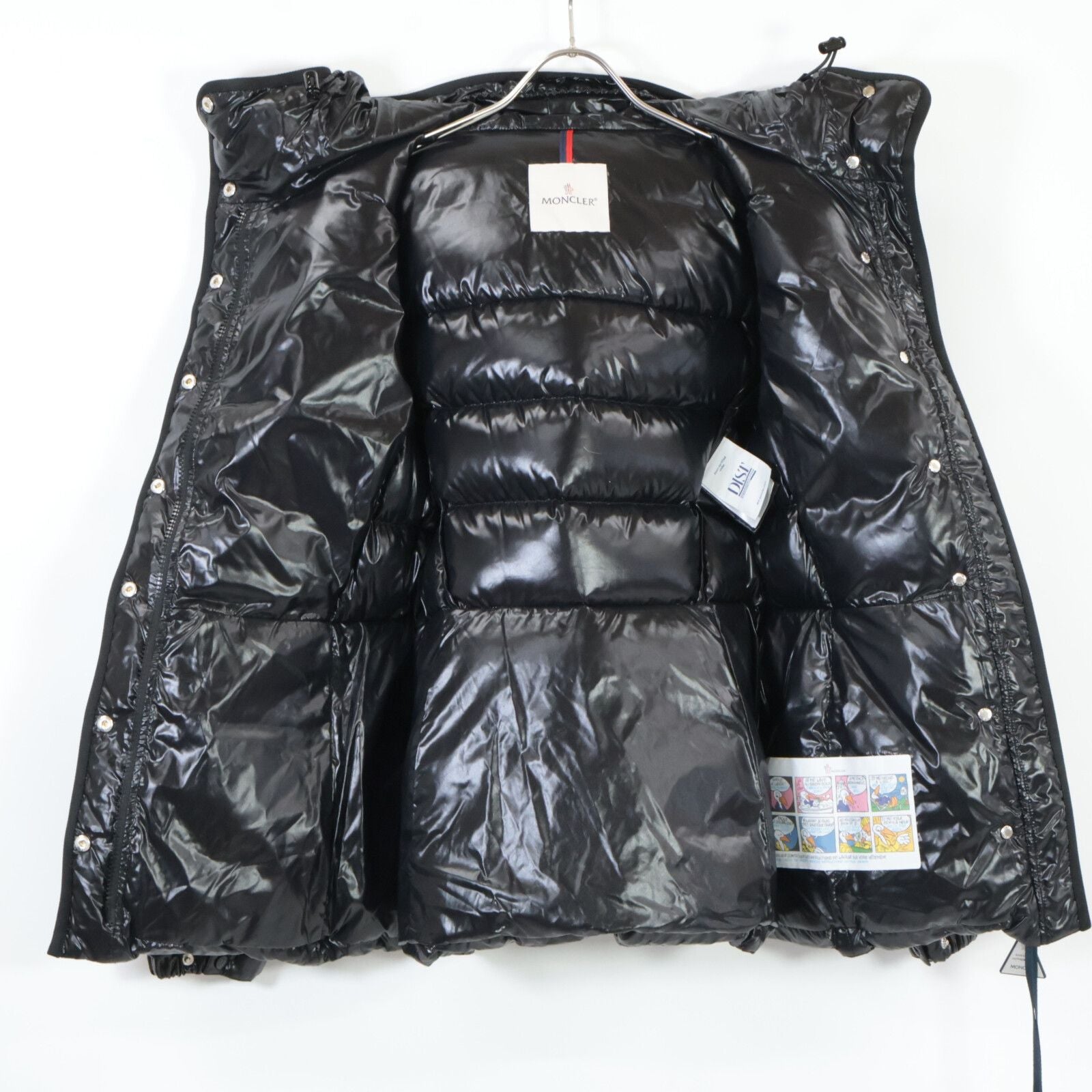 Moncler Like Barante Nylon Hooded Down Hoodie — view 4