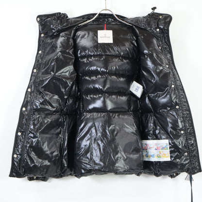 Moncler Like Barante Nylon Hooded Down Hoodie — view 4