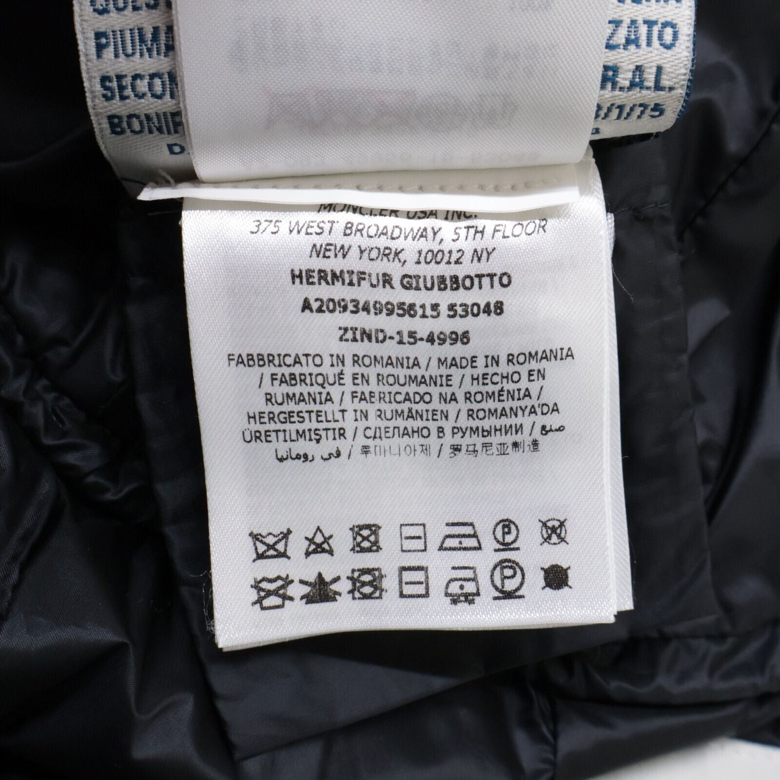 Moncler Hermifur Down Jacket — view 8