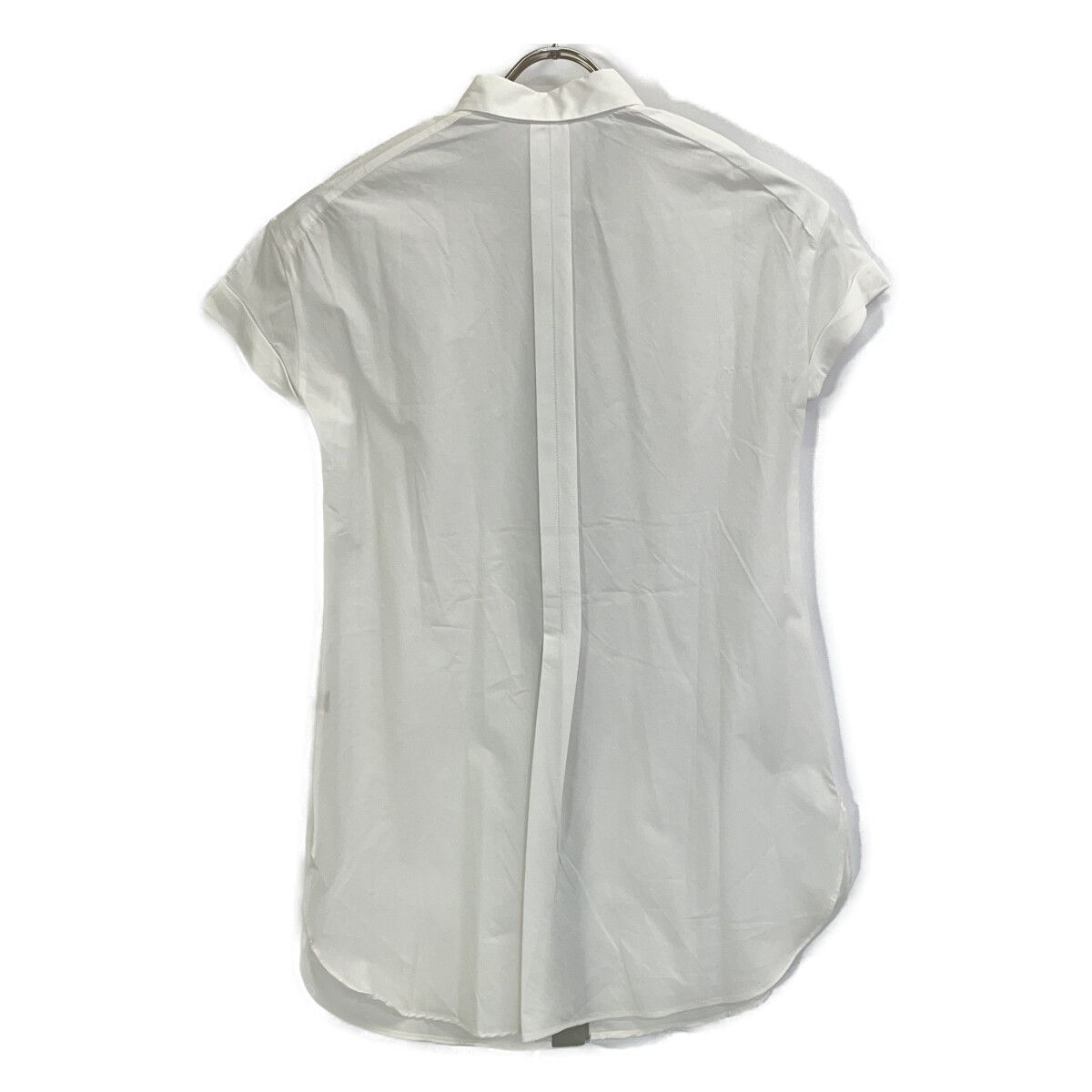 Brunello Cucinelli White Short Sleeve Long Shirt XS — view 2