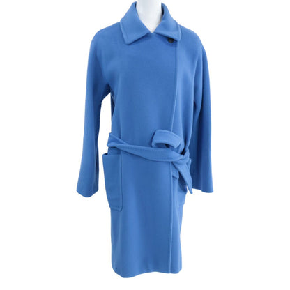Max Mara Belted Long Coat 42