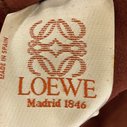 Loewe Bordeaux Reversible Leather Coat 42 — view 5