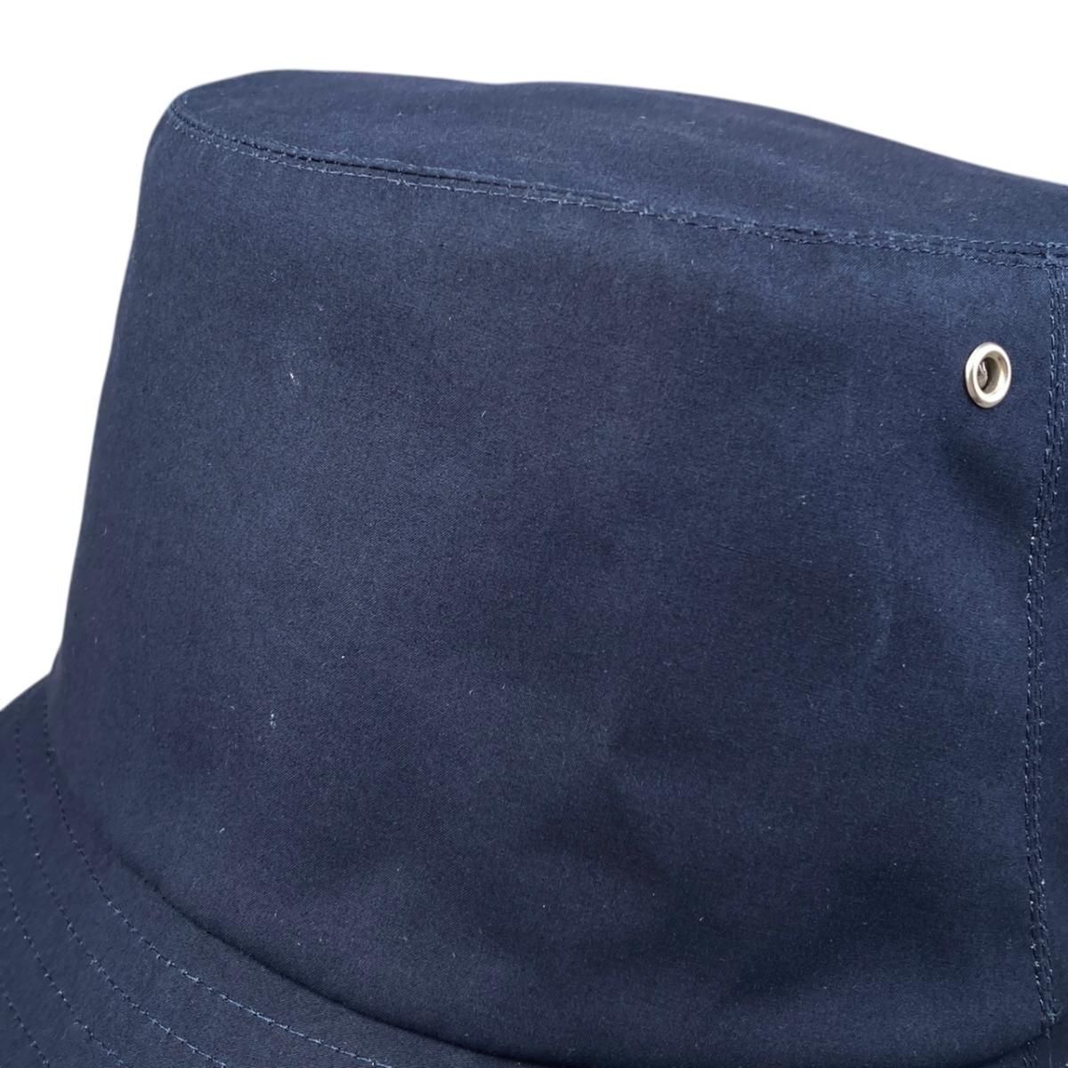 Dior Hat Bucket Hat Teddy-d Reversible Bob Hat 56 Oblique Logo Navy Blue — view 8