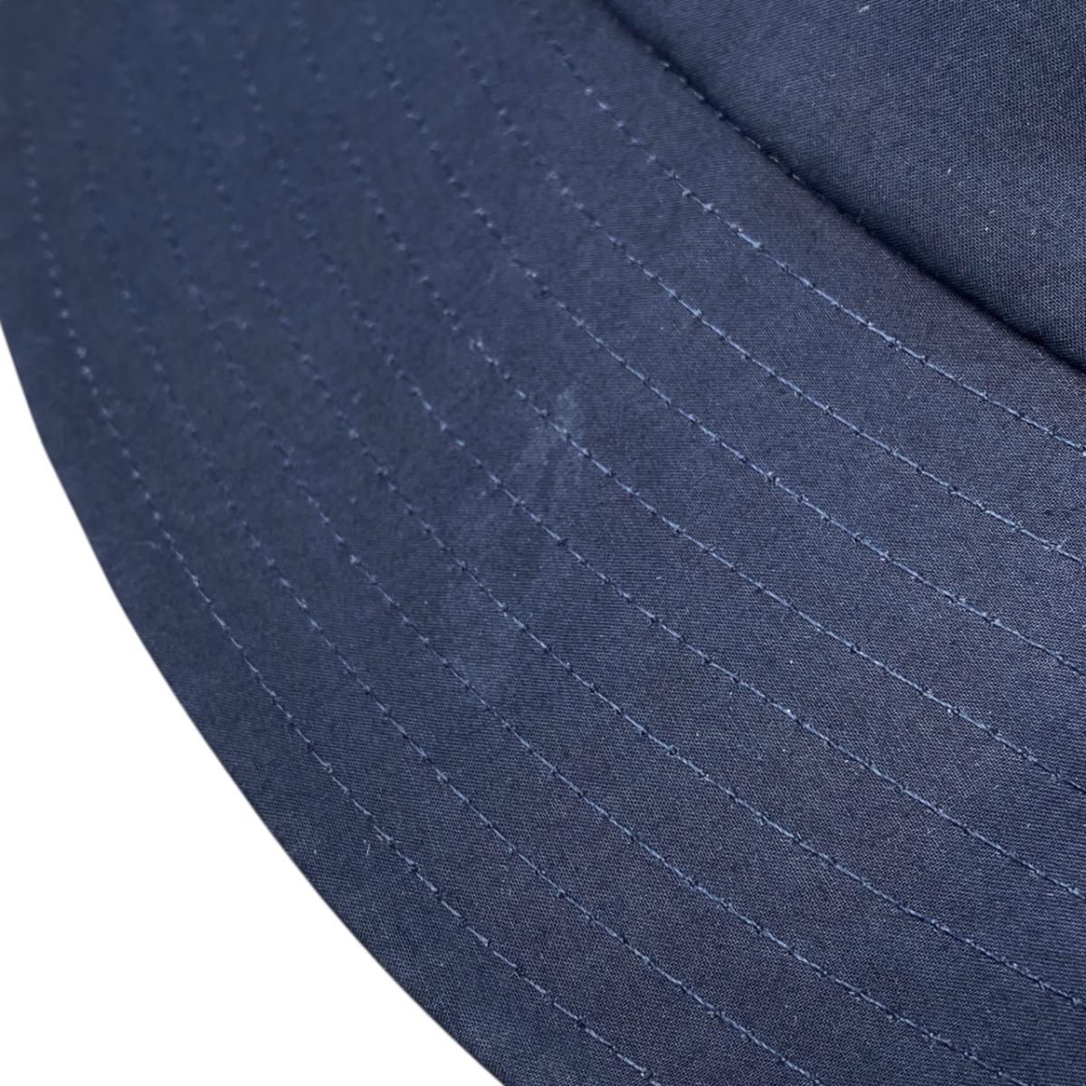Dior Hat Bucket Hat Teddy-d Reversible Bob Hat 56 Oblique Logo Navy Blue — view 9