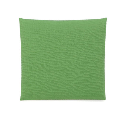 Hermes Coin Case Bastia Vert Yucca Epsom Purse — view 3