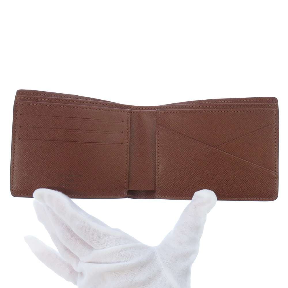 Louis Vuitton Wallet Monogram Bifold Portefeuille Multiple Compact — view 4