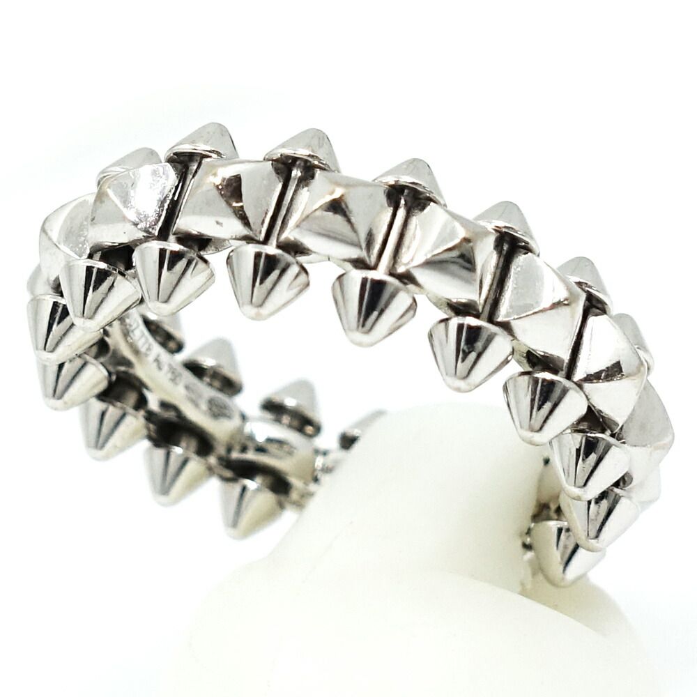 Cartier 18k White Gold Crush de Ring — view 4