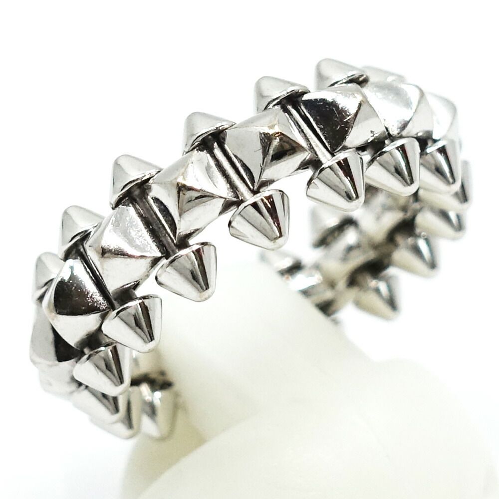 Cartier 18k White Gold Crush de Ring — view 3