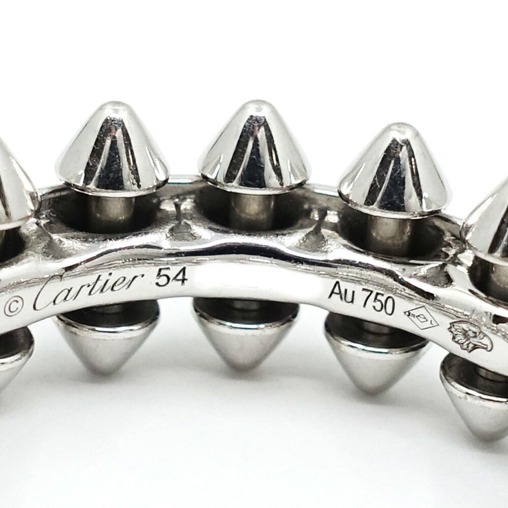 Cartier 18k White Gold Crush de Ring — view 6
