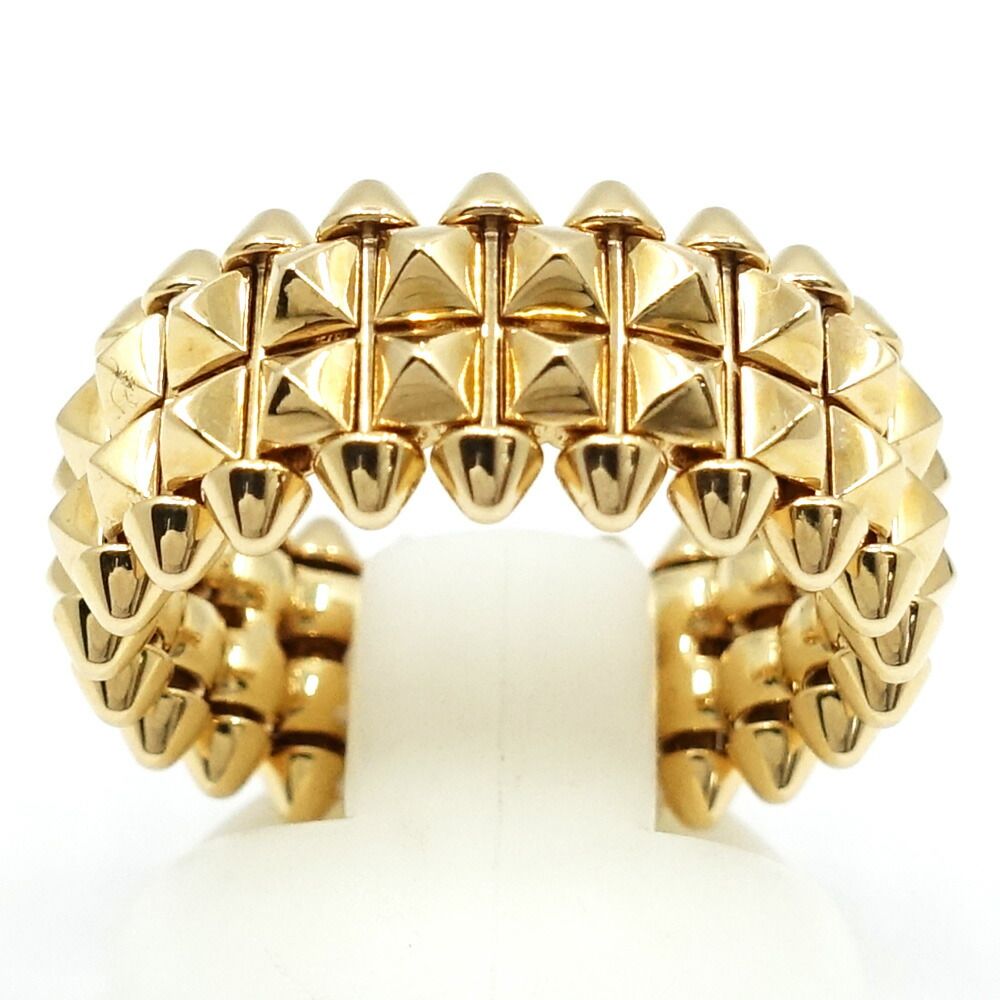 Cartier 18k Pink Gold Crush de Ring Double — view 4
