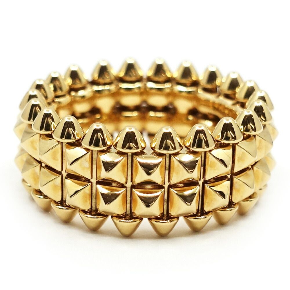 Cartier 18k Pink Gold Crush de Ring Double — view 7