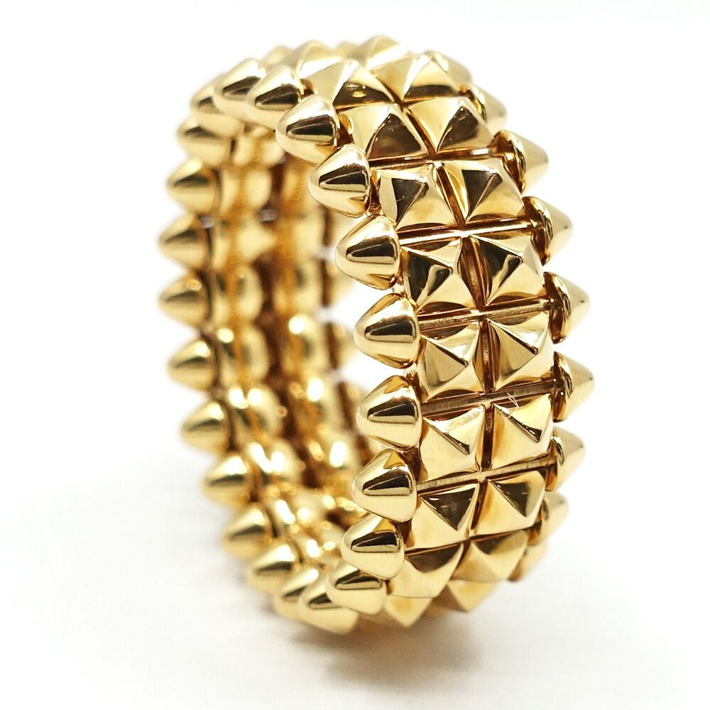 Cartier 18k Pink Gold Crush de Ring Double — view 3