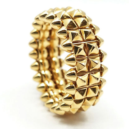 Cartier 18k Pink Gold Crush de Ring Double — view 3