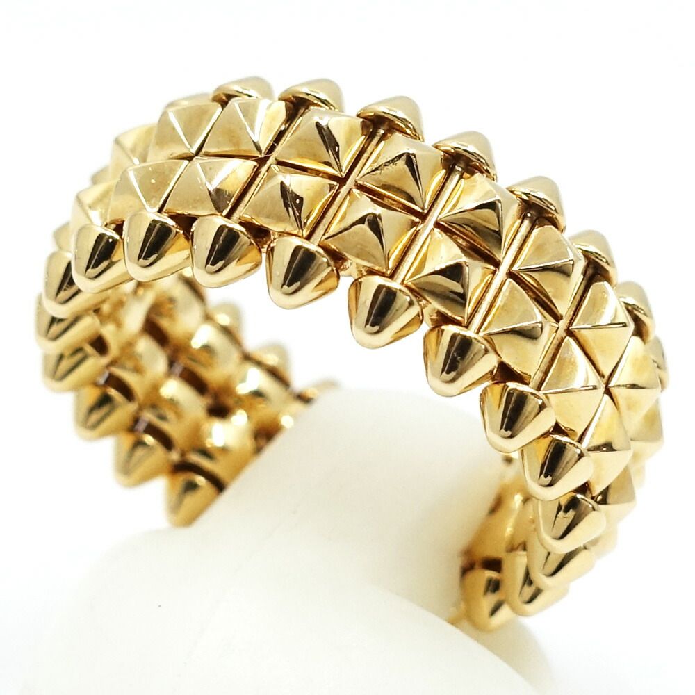 Cartier 18k Pink Gold Crush de Ring Double — view 6