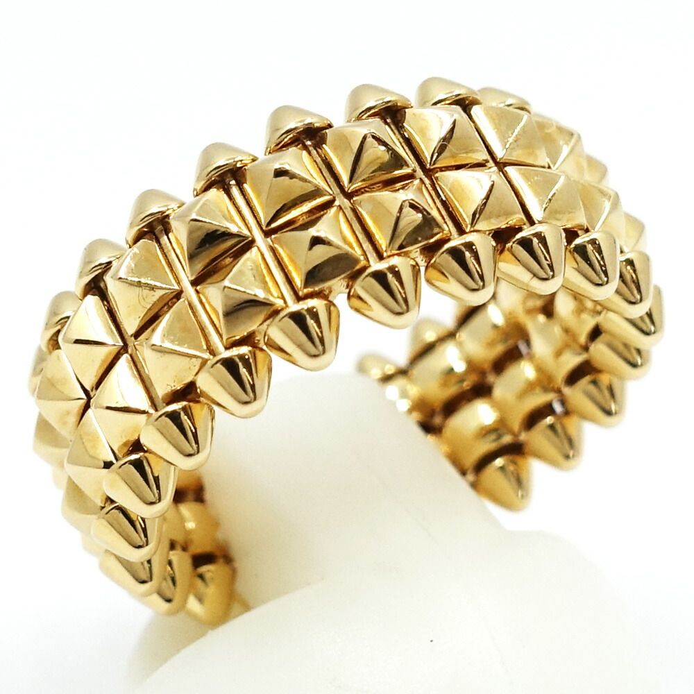 Cartier 18k Pink Gold Crush de Ring Double — view 5