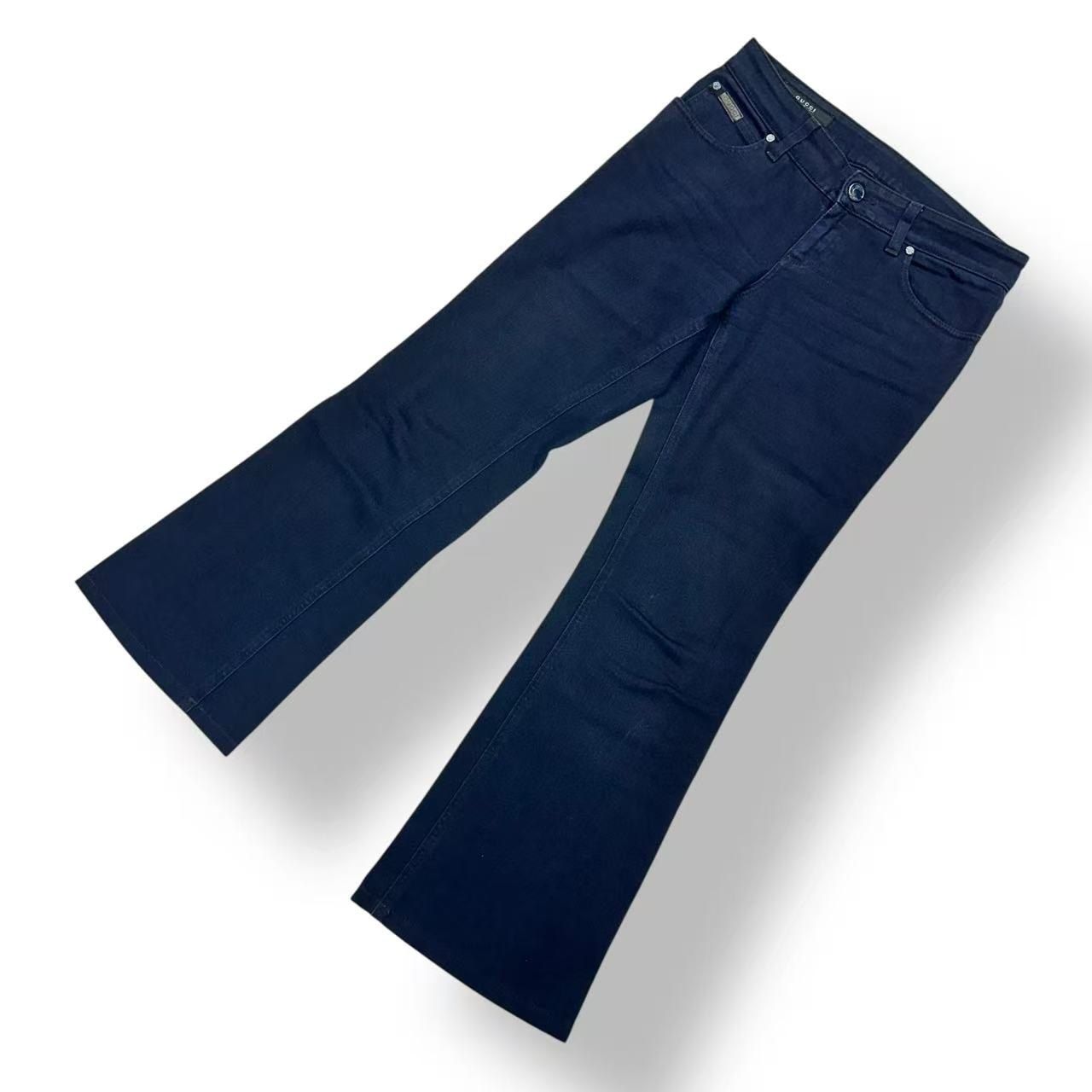 Gucci Boots Cut Denim Pants Navy — view 2