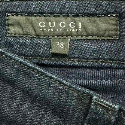 Gucci Boots Cut Denim Pants Navy — view 4