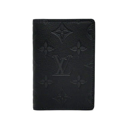 Louis Vuitton Card Case Organizer de Poche Black Monogram Shadow Holder