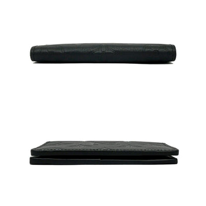 Louis Vuitton Card Case Organizer de Poche Black Monogram Shadow Holder — view 3