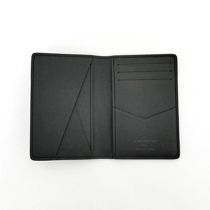 Louis Vuitton Card Case Organizer de Poche Black Monogram Shadow Holder — view 6