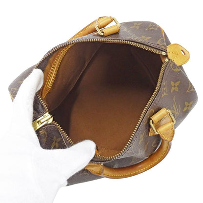 Louis Vuitton Bag Monogram Handbag Speedy 25 Brown — view 5