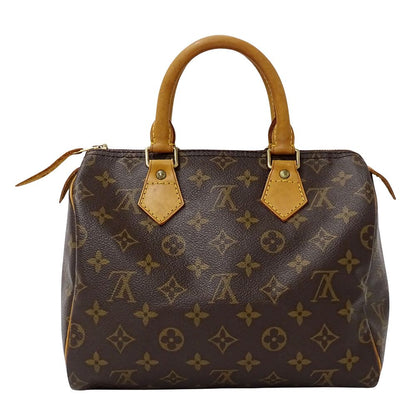 Louis Vuitton Bag Monogram Handbag Speedy 25 Brown — view 2
