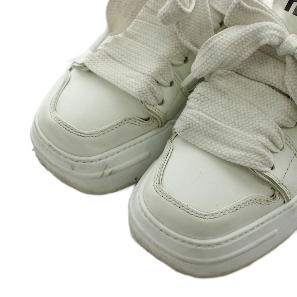Miu Miu Miu Sneakers Logo 34.5 White — view 6