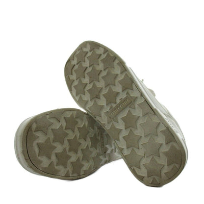 Miu Miu Miu Sneakers Logo 34.5 White — view 5
