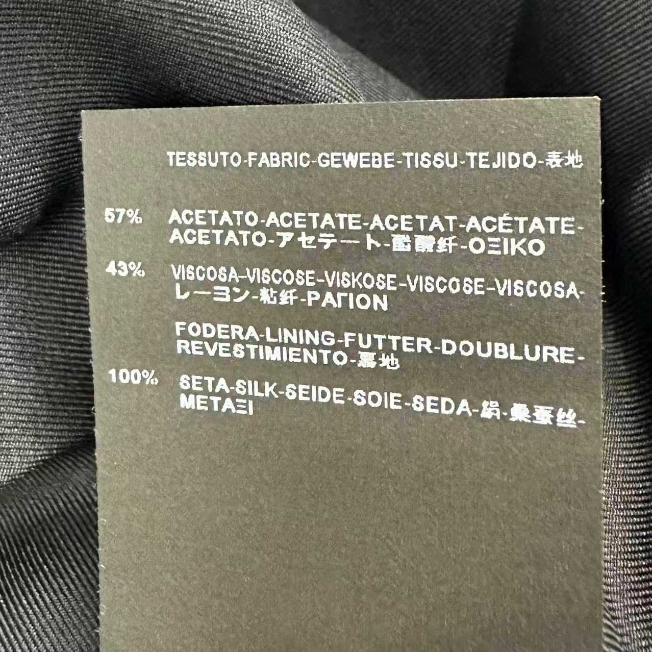 Saint Laurent Dress Silk Black — view 6