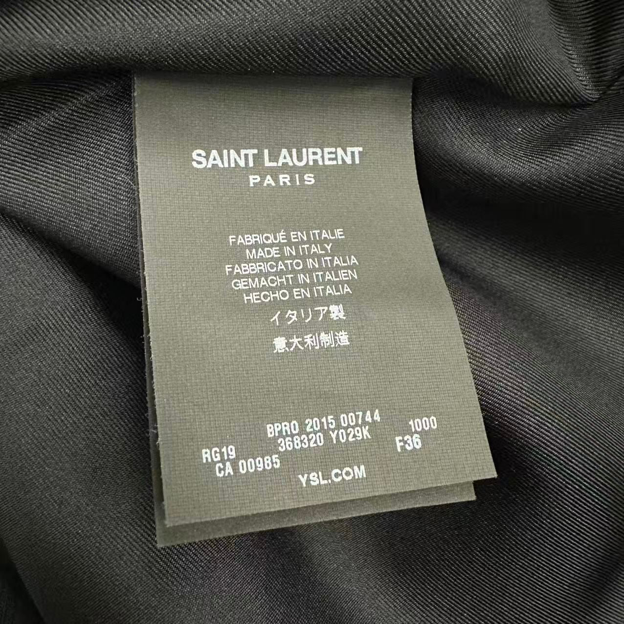 Saint Laurent Dress Silk Black — view 5