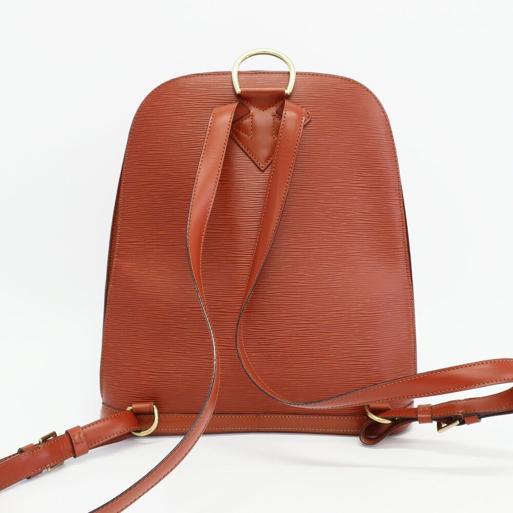 Louis Vuitton Ten Gobelin Backpack Epi Leather Gold — view 2