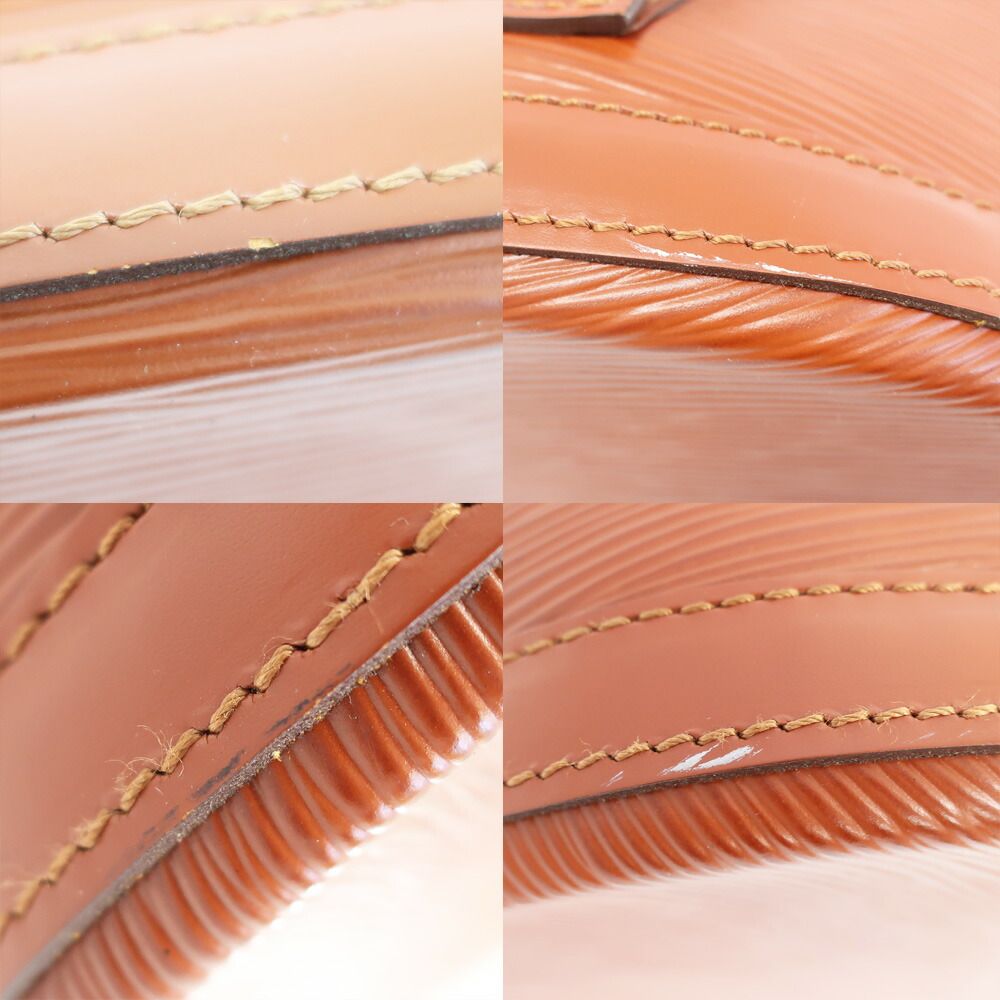 Louis Vuitton Ten Gobelin Backpack Epi Leather Gold — view 4