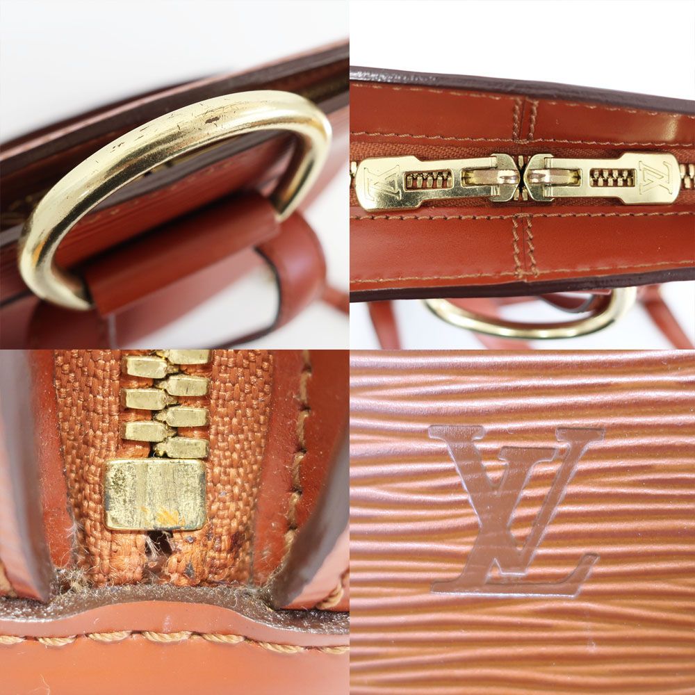 Louis Vuitton Ten Gobelin Backpack Epi Leather Gold — view 8