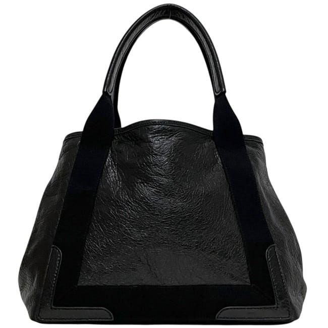 Balenciaga Tote Navy Cabas Black Exclusive Line Leather — view 3