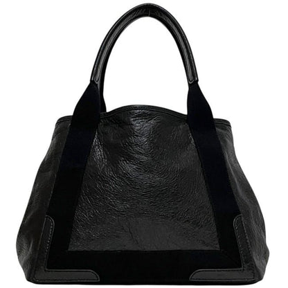 Balenciaga Tote Navy Cabas Black Exclusive Line Leather — view 3