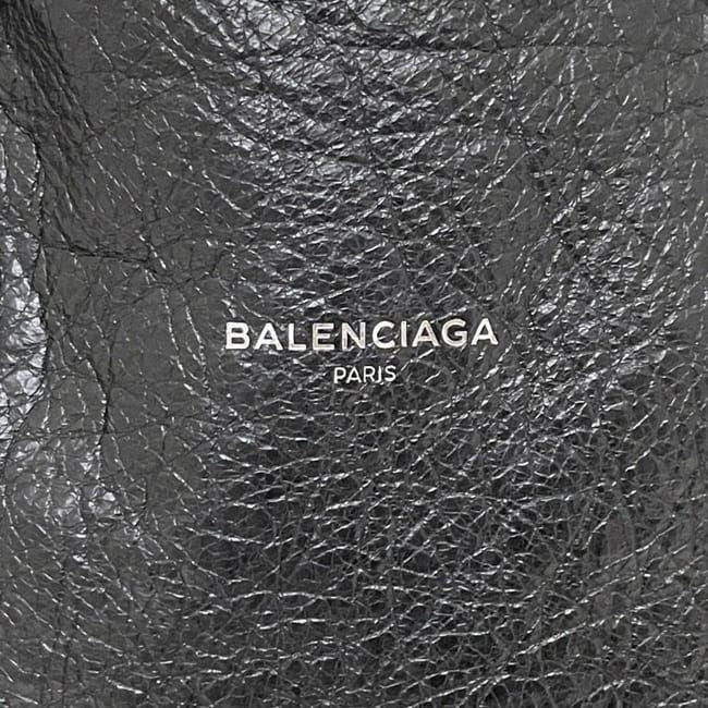 Balenciaga Tote Navy Cabas Black Exclusive Line Leather — view 8