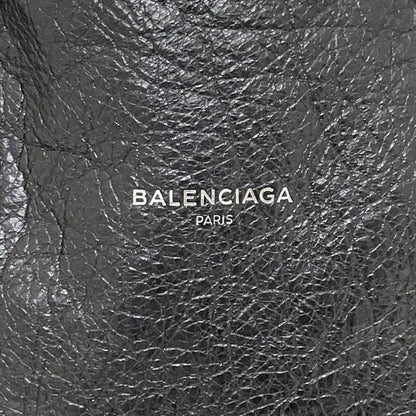 Balenciaga Tote Navy Cabas Black Exclusive Line Leather — view 8