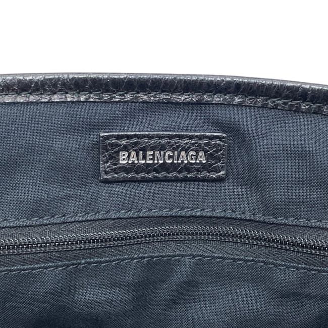 Balenciaga Tote Navy Cabas Black Exclusive Line Leather — view 7