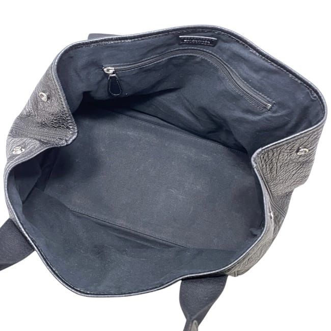 Balenciaga Tote Navy Cabas Black Exclusive Line Leather — view 5