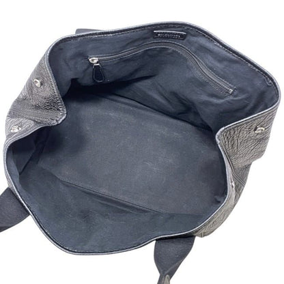 Balenciaga Tote Navy Cabas Black Exclusive Line Leather — view 5