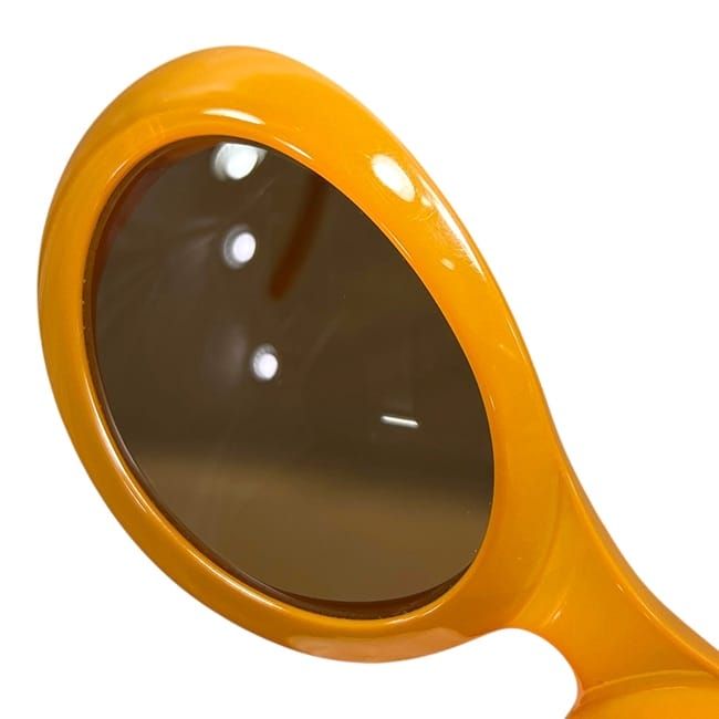 Gucci Sunglasses Orange Brown Acetate Eyewear — view 7