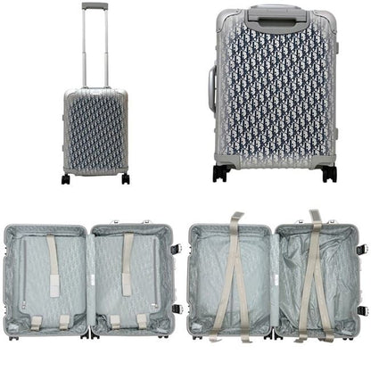 Dior Rimowa Suitcase Cabin Silver Navy Indigo Oblique 925.90 Carry Case 4 — view 3