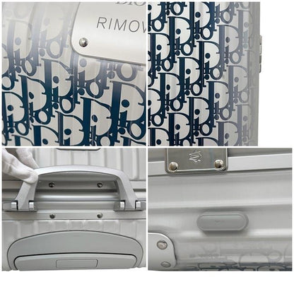 Dior Rimowa Suitcase Cabin Silver Navy Indigo Oblique 925.90 Carry Case 4 — view 7