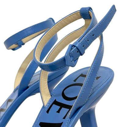 Loewe Sandals Light Blue Leather — view 9